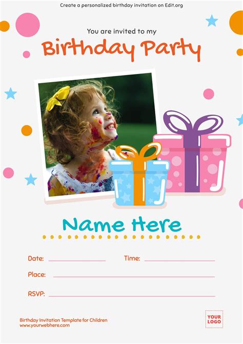 Birthday Invitation Templates