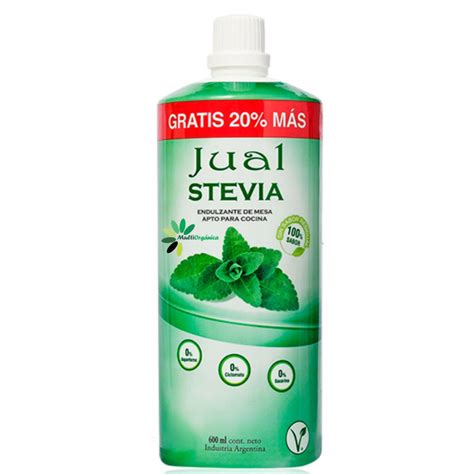 Stevia líquida Jual por 125 ml natural - MultiOrgánica