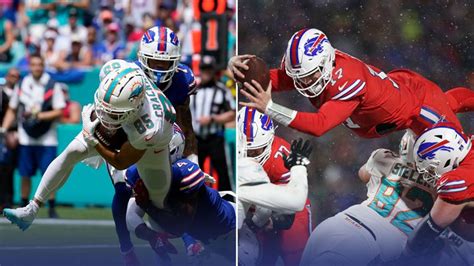 Buffalo Bills Vs Miami Dolphins Afc East Rivals Clash In 2022 Epic