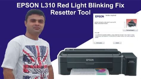 How To Reset Epson Printer L With Resetter I Epson Red Light