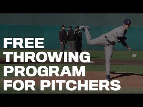 Use This Throwing Program For Pitchers Today I Ll Walk You Through It