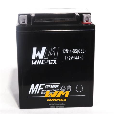 Bateria N Gel Deportiva Cuatrimoto Winmex