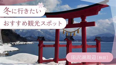 【秋田・田沢湖周辺】冬に行きたいおすすめ観光スポット11選