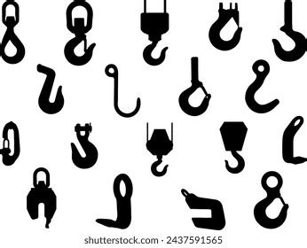 Sex Toys Silhouettes Different Types Vibrators Stock Vector Royalty