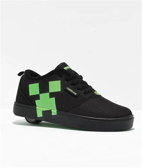 Heelys X Minecraft Pro 20 Black Shoes Hamilton Place