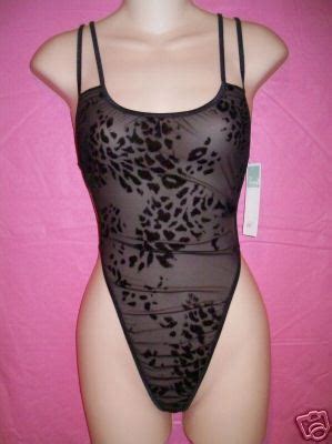 Fantasy Lingerie Phantom Leopard Bodyshaper Halter Teddy Black Os Women S Clothing