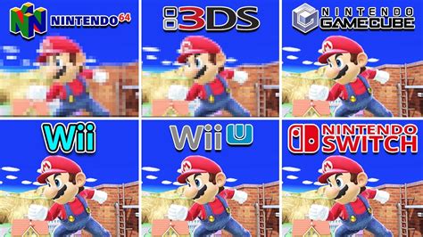 Super Smash Bros N Vs Gamecube Vs Wii Vs Ds Vs Wii U Vs Nintendo