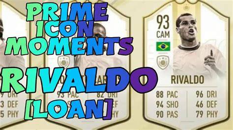 Rivaldo Prime Icon Moments Loan Sbc Fifa 19 Cheapest Youtube