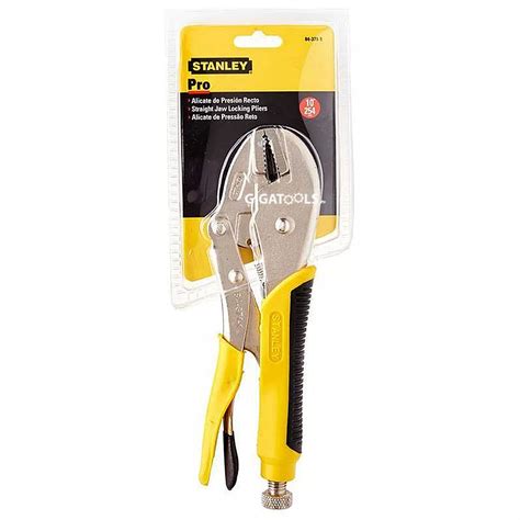 Stanley Professional Straight Jaw Locking Vise Grip Plier 10 254mm