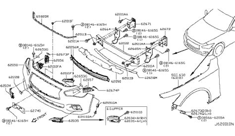 Front Bumper 2014 Infiniti Q50