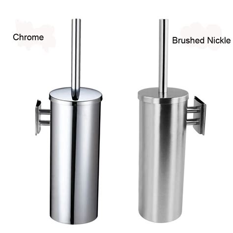 High Quality Stainless Steel Wall Mounted Wc Toilet Brush In Toilet