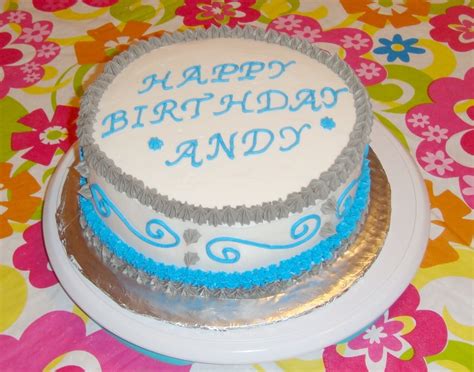 Birthday Cake For Andy - CakeCentral.com