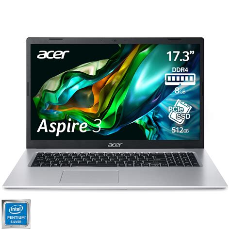 Лаптоп Acer Aspire 3 A317 33 Intel Pentium Silver N6000 17 3 Full