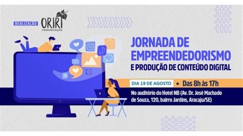 Jornada de Empreendedorismo e Produção de Conteúdo Digital em Aracaju