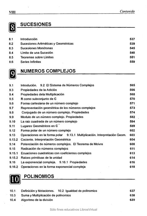 Matem Tica B Sica Ricardo Figueroa Garc A Librosvirtual Pdf