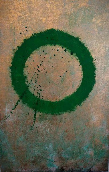 Green Enso Painting By Alex Givka Jose Art Gallery