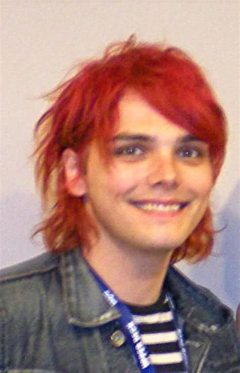 Gerard Way Long Red Hair