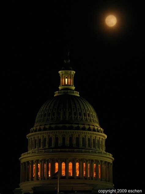 Big Old Moon Over Big Old Dome Ameschen Flickr