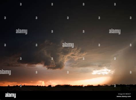 Supercell Precipitation Storm Chase Hi Res Stock Photography And Images