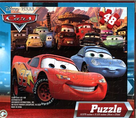 Disney Pixar Cars 48 Piece Jigsaw Puzzle V2