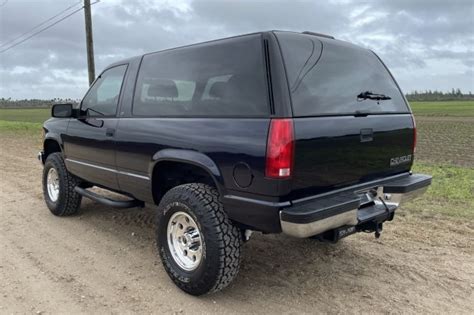 No Reserve 1995 Chevrolet Tahoe Lt 2 Door 4x4 For Sale On Bat Auctions