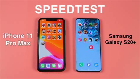 Speedtest Samsung Galaxy S Vs Iphone Pro Max Exynos Vs Apple