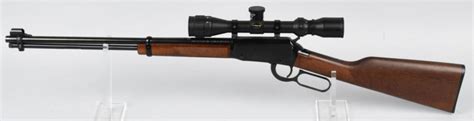 Lot - HENRY LEVER ACTION 22 MAGNUM RIFLE WITH SCOPE