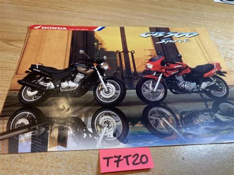 Honda Cb Cb S Art F Prospekt Katalog Brochure Moto Cb Sport