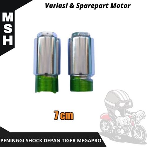 Jual Peninggi Shock Depan Tiger Megapro Verza Sambungan Shok Skok Sok