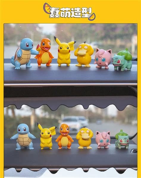 Kawaii Pokemon Pikachu Charmander Psyduck Squirtle Jigglypuff Bulbasaur