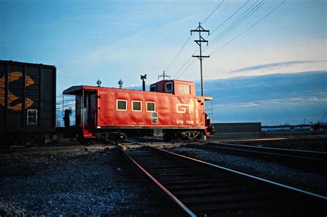 Gtw Flint Michigan 1978 Eastbound Grand Trunk Western Railroad