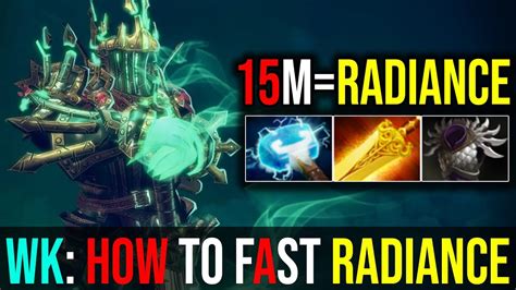 Wraith King How To Fast Farm 15Min Radiance Immortal Rank Patch 7 18