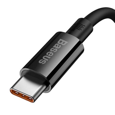 Baseus Superior Usb Usb C Kábel 100w 15 M Fekete Baseushu