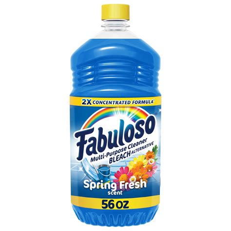 Fabuloso Multi Purpose Cleaner 2x Concentrated Formula Spring Fresh