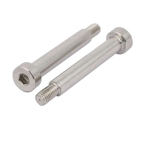 Buy Uxcell 304 Stainless Steel Hex Socket Shoulder Bolt 10mm Shoulder Dia 60mm Shoulder Length