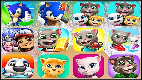 Sonicdash Tom Friends Subway Surfers Tom Gold Run Tom Blast Park Tom