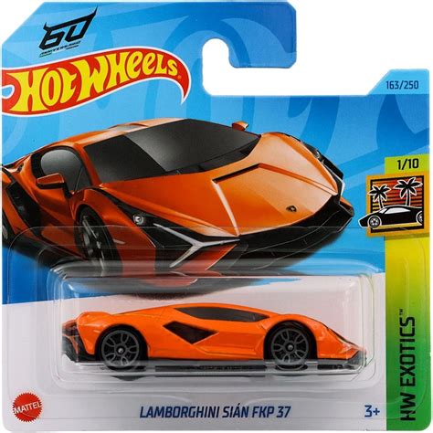 Lamborghini Si N Fkp Hw Exotics Orange Hot Wheels