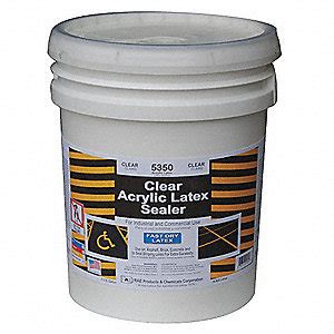 RAE Semi Gloss Acrylic Sealer, Clear, 5 gal. - 4YNZ3|5350-05 - Grainger