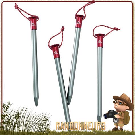 Piquets De Tente Core 23 Cm MSR