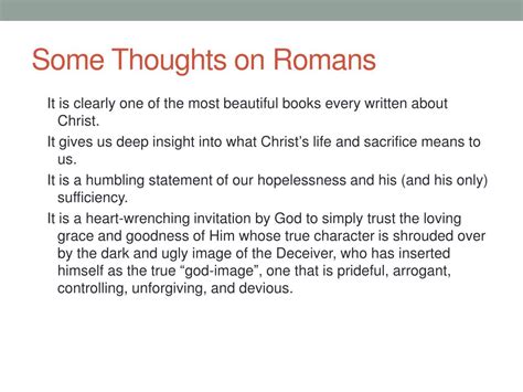 Ppt Book Of Romans Powerpoint Presentation Free Download Id 2761547