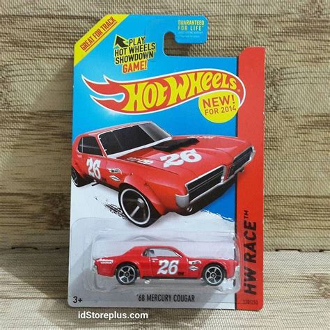 Hot Wheels 68 Mercury Cougar HW Race 170 250 AKTA TRACK ACES Update Di Fb Twitter Line