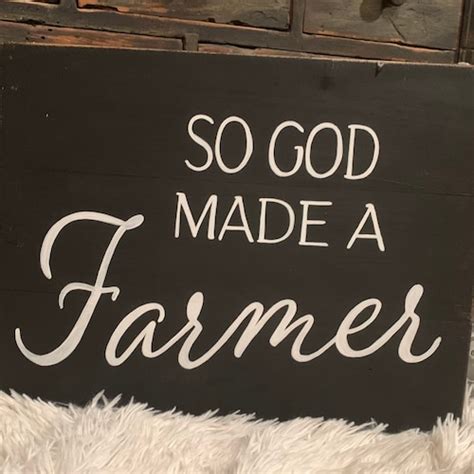 So God Made A Farmer Sign Paul Harvey Farmer Sign Wood Etsy