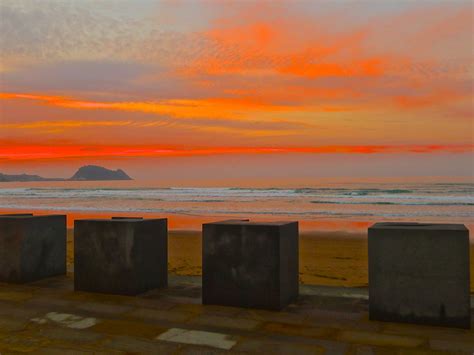 Precioso Atardecer En Zarautz Ilunabarra Zoragar Flickr