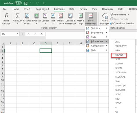 If Cell Is Blank Excel