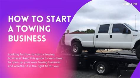 How To Start A Towing Business In Easy Steps