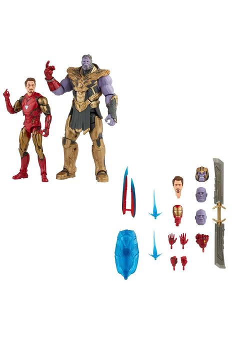 Marvel Legends The Infinity Saga Avengers Endgame Iron Man vs Thanos