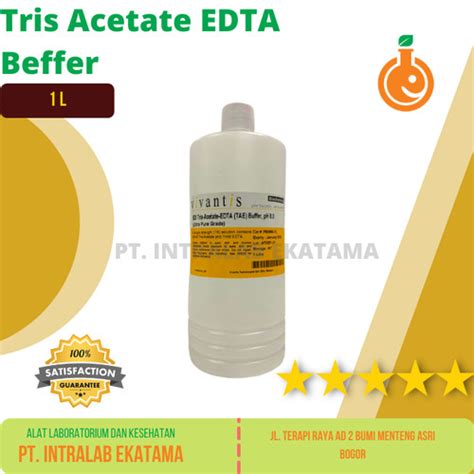 Jual Tris Acetate Edta Buffer Tae X Ph Ultra Pure Grade L