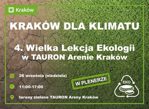 4 Wielka Lekcja Ekologii w plenerze TAURON Arena Kraków