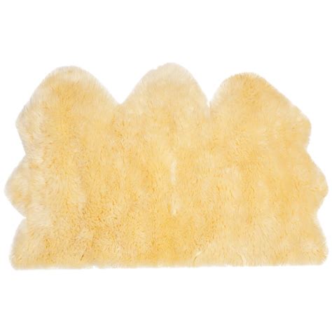 Safavieh Sheep Skin Tiana Sheep Skin Area Rug Or Runner Walmart