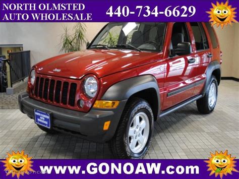 Inferno Red Pearl Jeep Liberty Sport X Photo